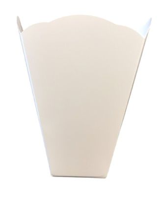 Vlambeschermer - Windkapje wit papier PER 50 STUKS