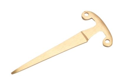 Kaarsboor messing 17 cm