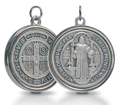 Medaille Benedictus 17 mm METAAL
