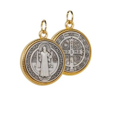 Medaille Benedictus 15 mm METAAL