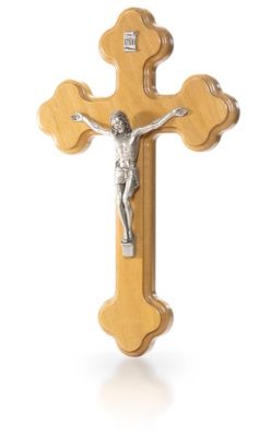 Kruis 12 cm OLIJFHOUT
