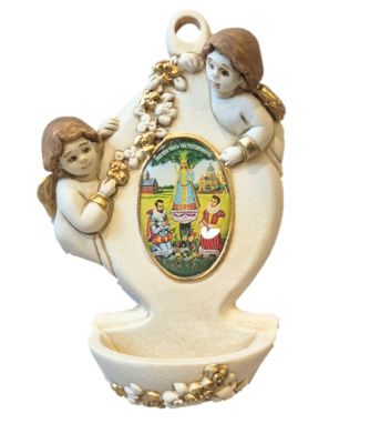 Wijwatervatje Scherpenheuvel 12 cm - wijwaterbakje -