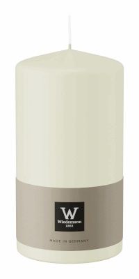 Geurloze cilinderkaars  IVOORKLEUR Ø 78 mm HOOGTE 150 mm