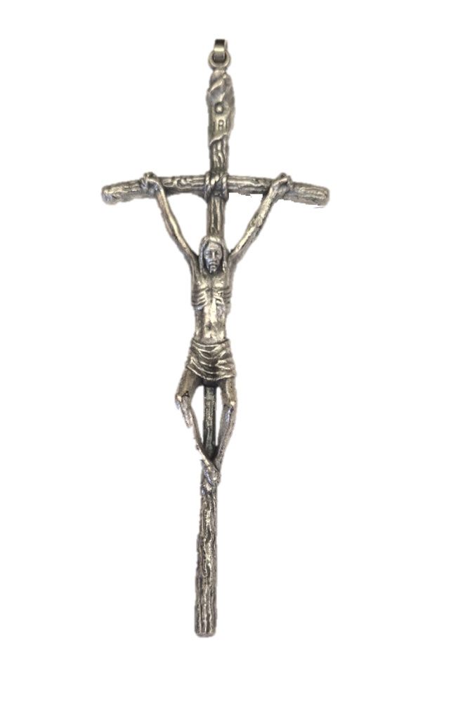 Kruisje 13 cm metaal