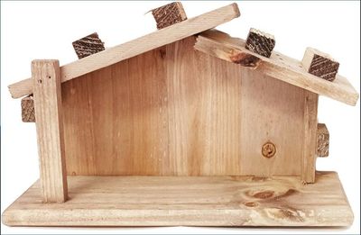 Kerststal 20 x 7 x 13 cm voor 5-8 cm figuren