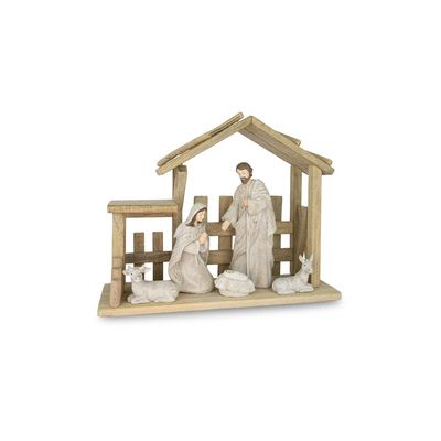 Kerstset 17 cm  KOMPLEET MET STAL