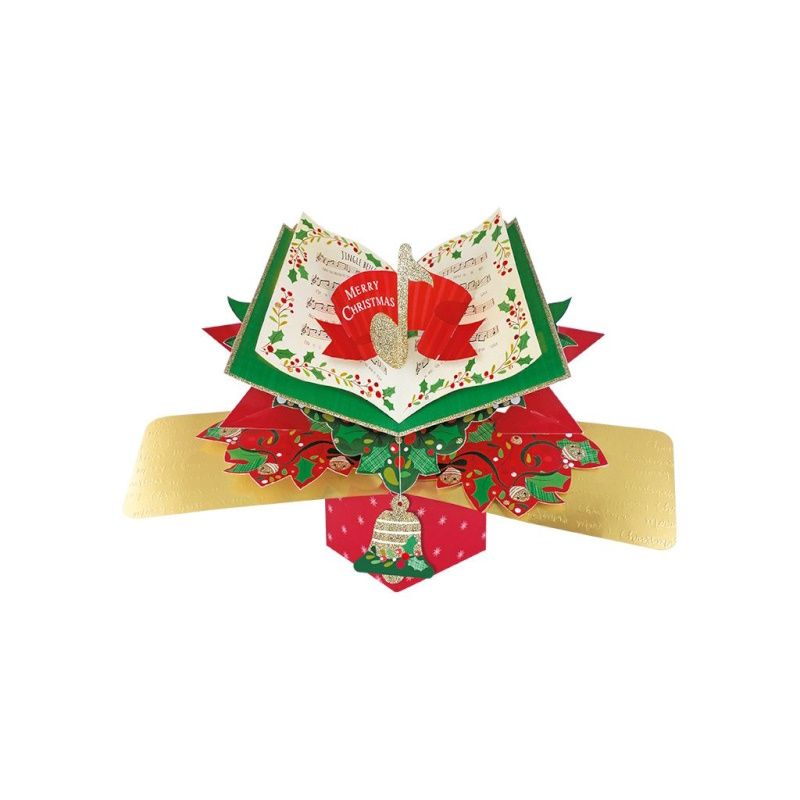 Popup Kaart - XMAS -  Musical Note -