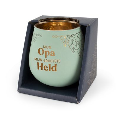 Luxe Sfeerlicht Houder - Mijn opa, mijn grootste held
