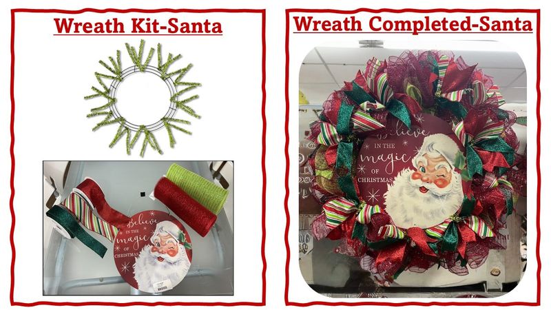 Wreath Kit- Santa Clause