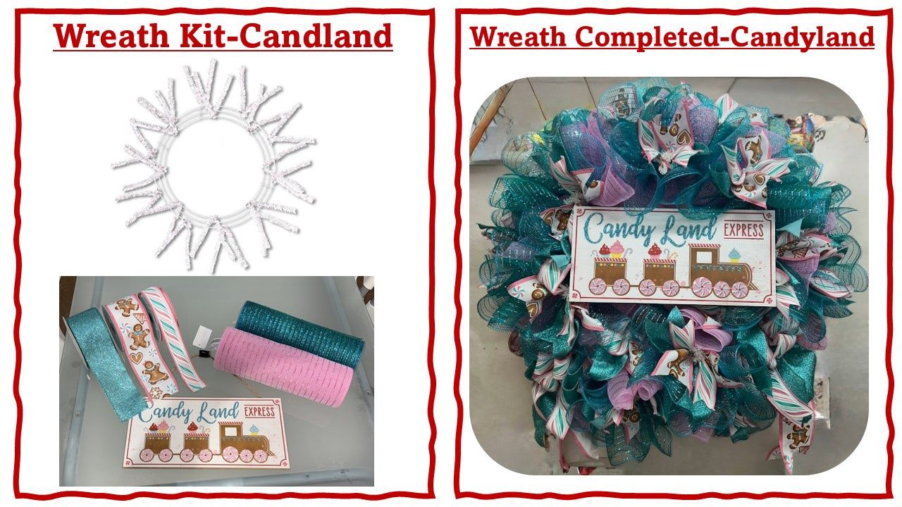 Wreath Kit-Candyland