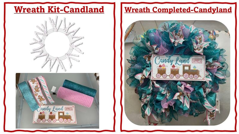Wreath Kit-Candyland