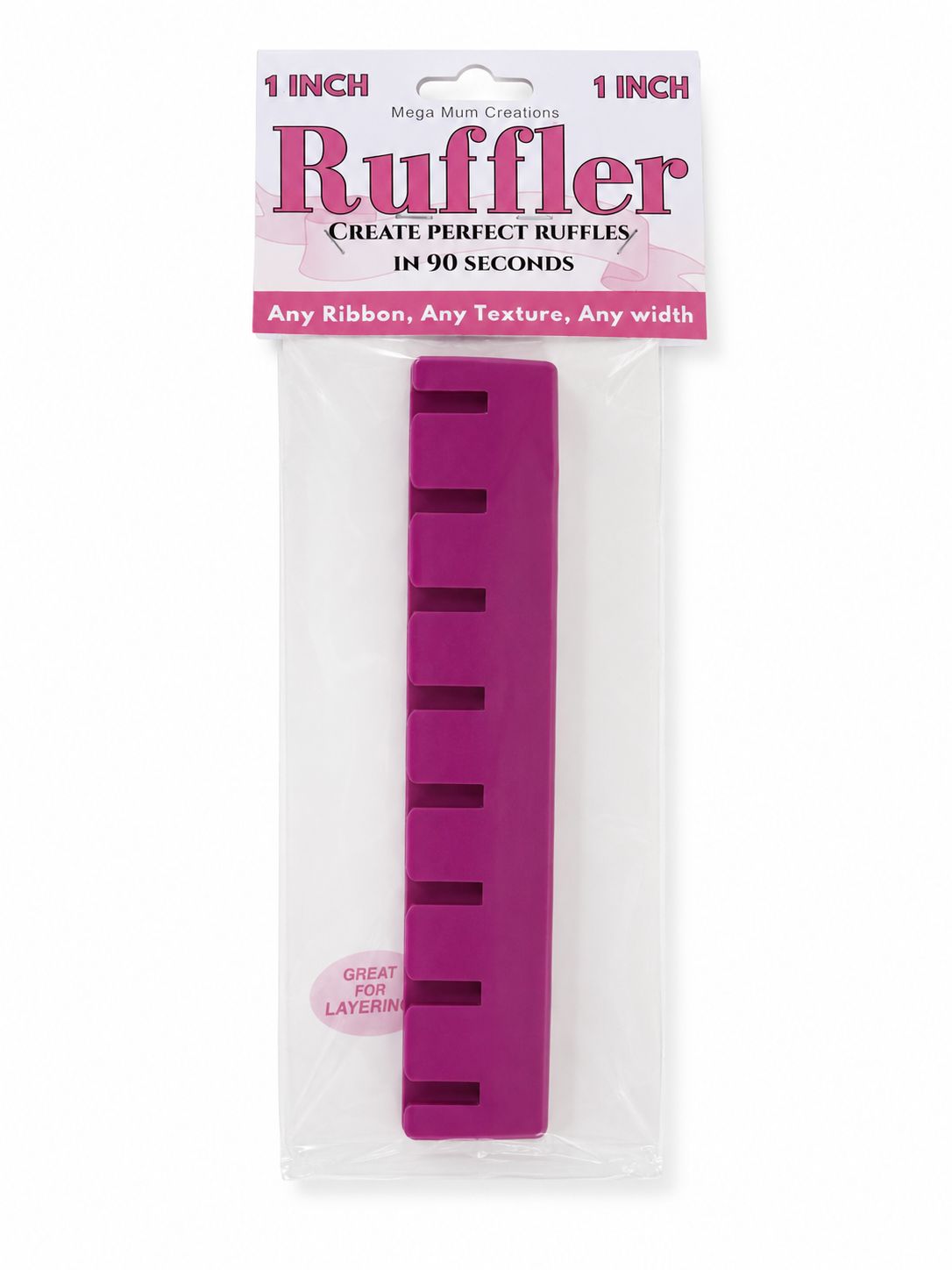 1 Inch Ruffler