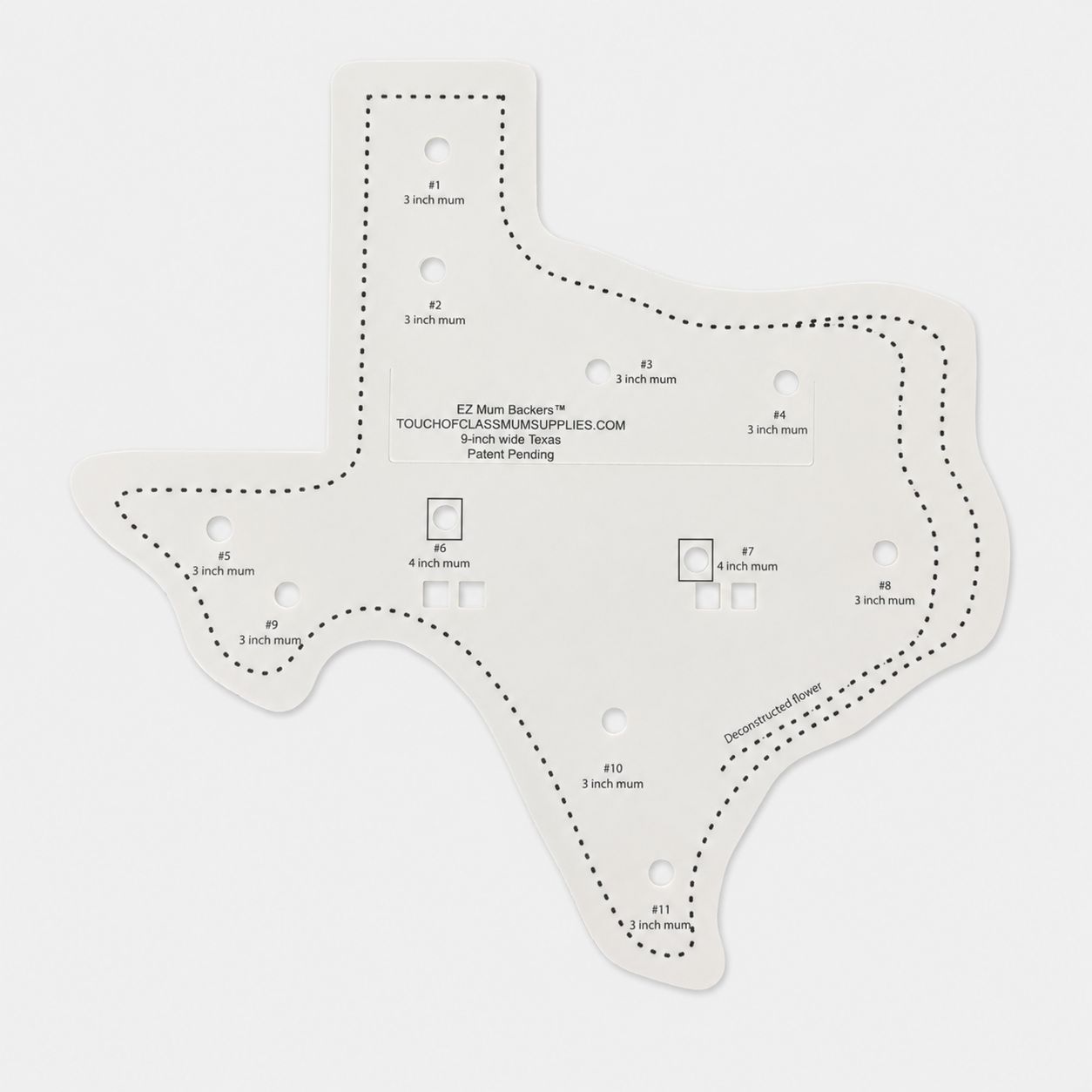 9" Texas Ez Back