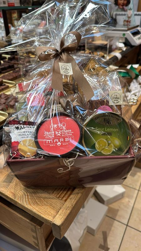 Geschenkmand delicatessen