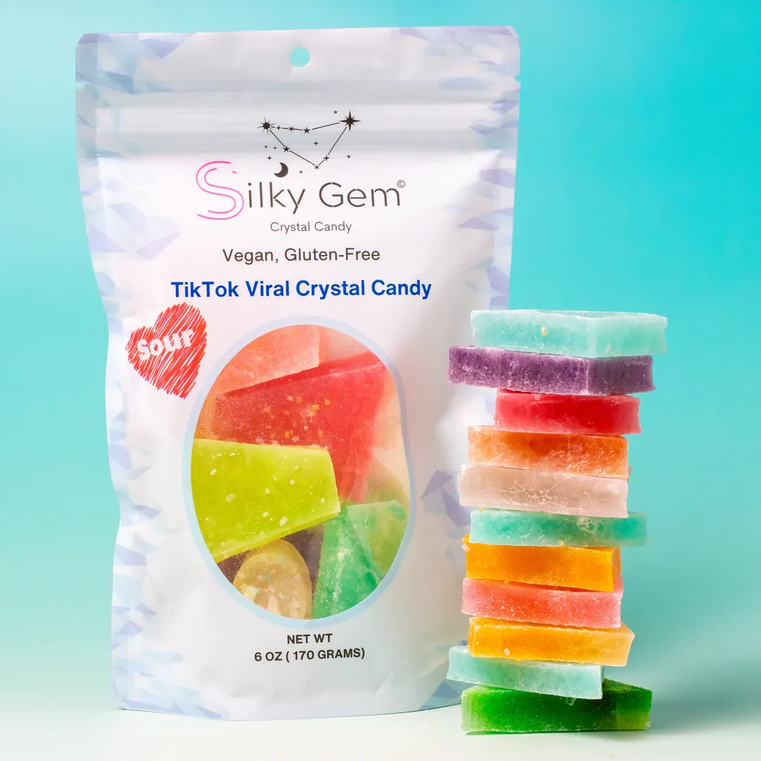 Silky Gem Viral Crystal Candy - Sour Bites