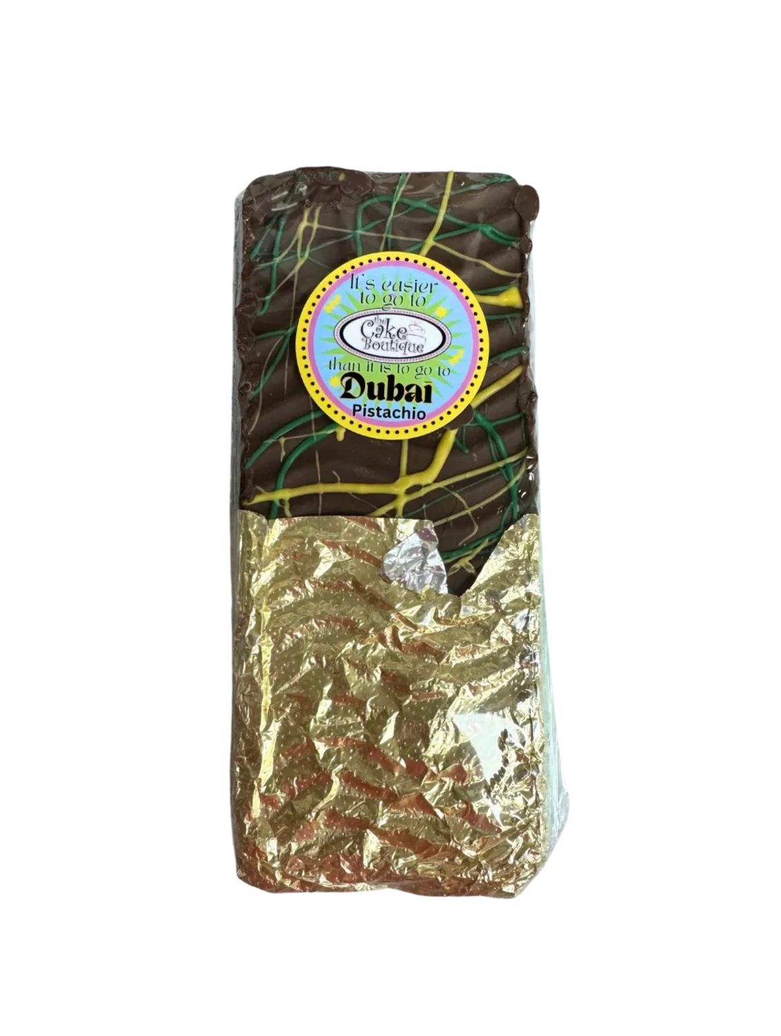 Pistachio Dubai Bar - The Cake Boutique