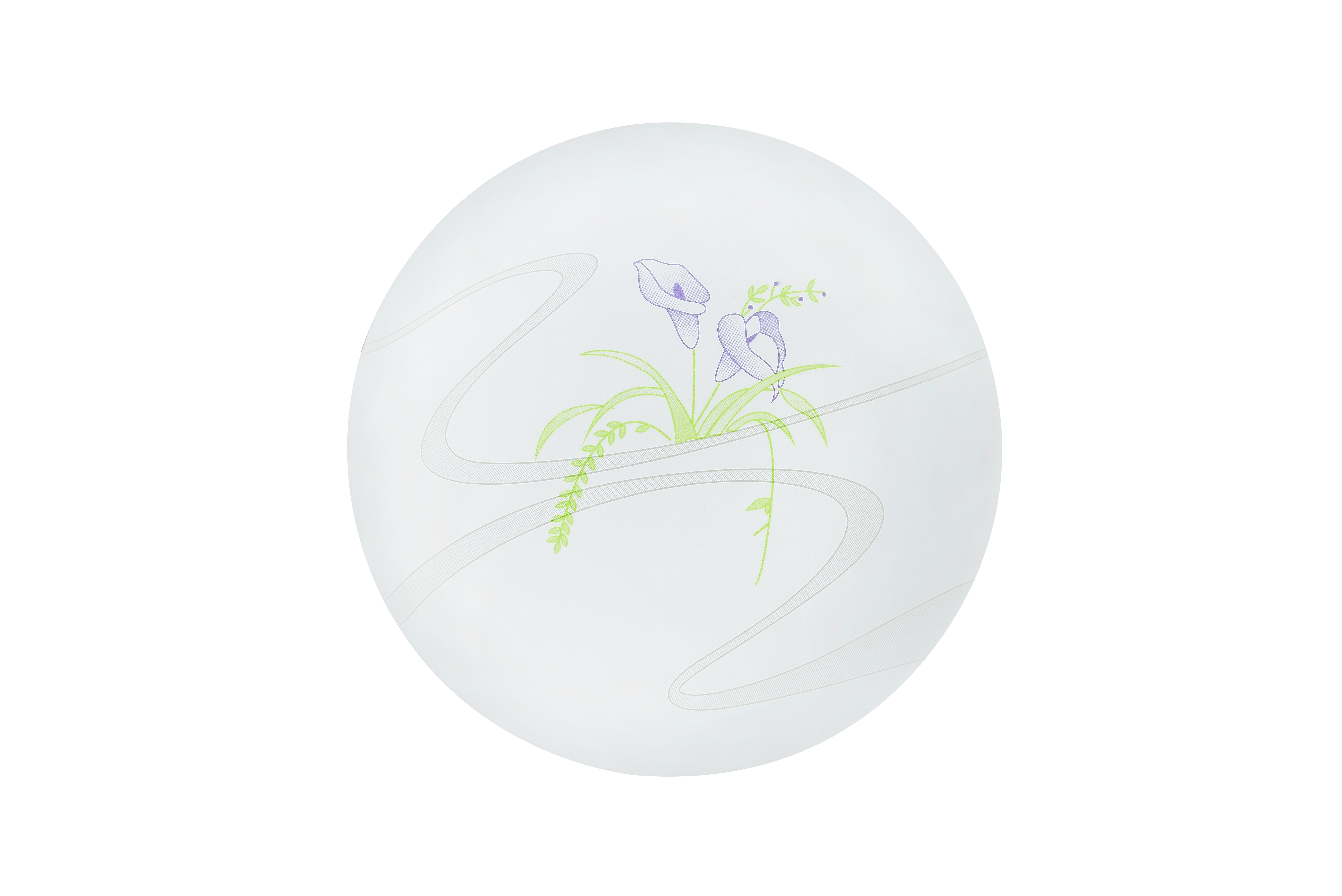 Светильник светодиодный Smartbuy св-к св/д декоративный 10W(700lm) 6000K 6K Flower(Цветок) d230x85мм IP20 SBL-FL-10-W-6K