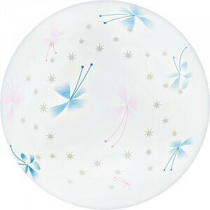 Светильник светодиодный Smartbuy св-к св/д декоративный 14(980lm) 6000K 6K Flora(Флора) d230x100мм IP20 SBL-Flora-14-W-6K