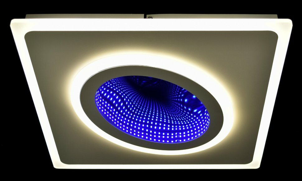 Люстра 3D МС-LI8619/500 WH 97W 3000-4000K dimmer