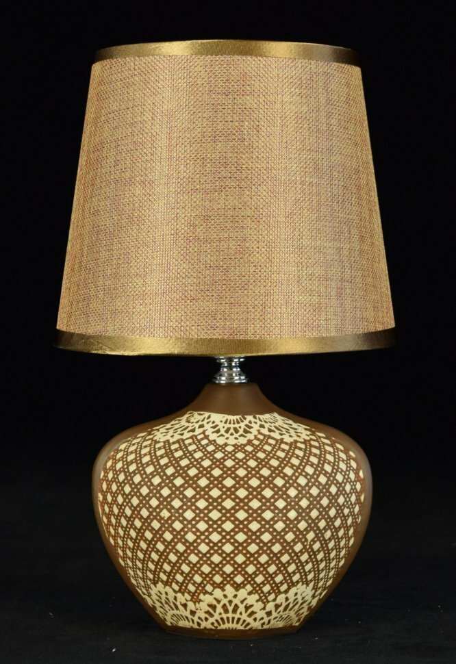 Светильник настольный В-HS7461 Light Brown