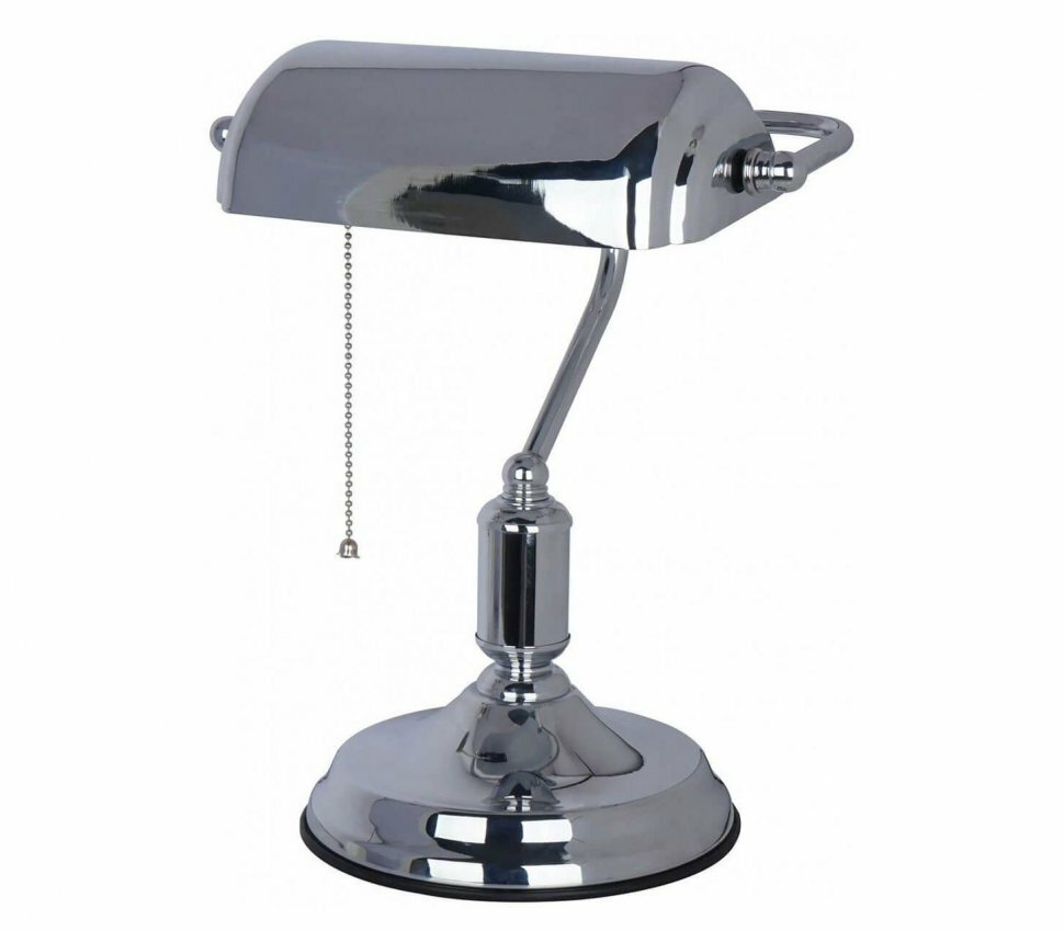 Светильник настольный A2494LT-1CC ARTELAMP св-к настольный 1x40W E27 270x250x370 хром/хром BANKER