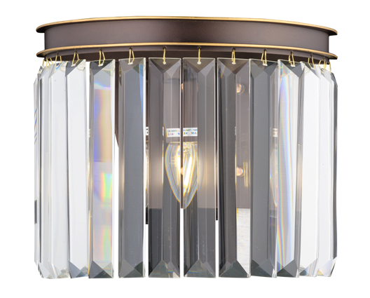 Бра B8609/2A CFG+GD+CL Veneto Luce