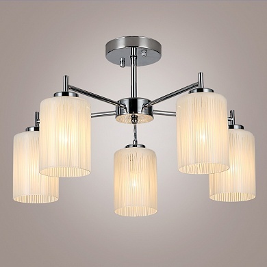 Люстра MDG306/5 CR хром 5х60W E27 d550