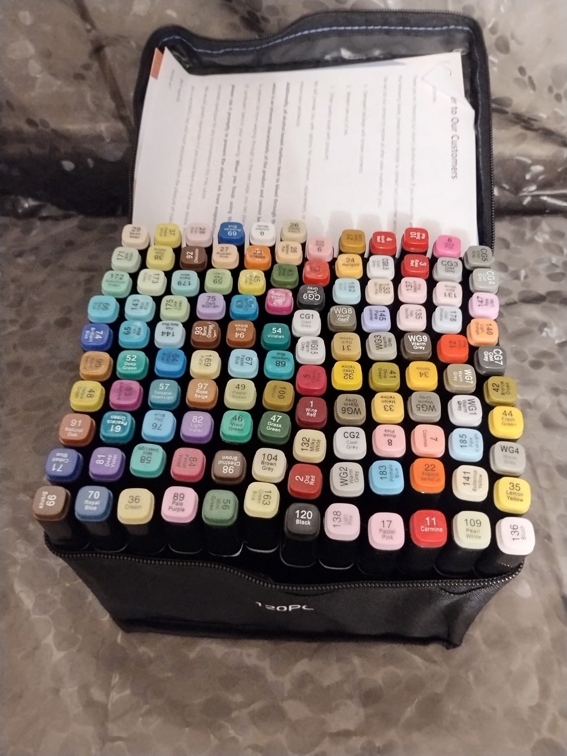 Crayons feutre à l&#39;alcool