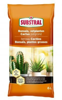 Substral cactus bonsai & vetplanten potgrond