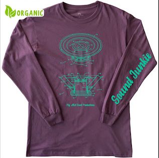 &quot;Sound Junkie&quot; Long Sleeve (Plum)