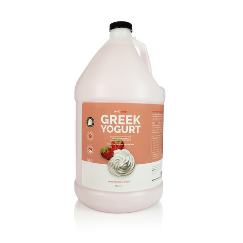 Strawberries and Cream Greek Yogurt Dog Shampoo, 1 Gallon