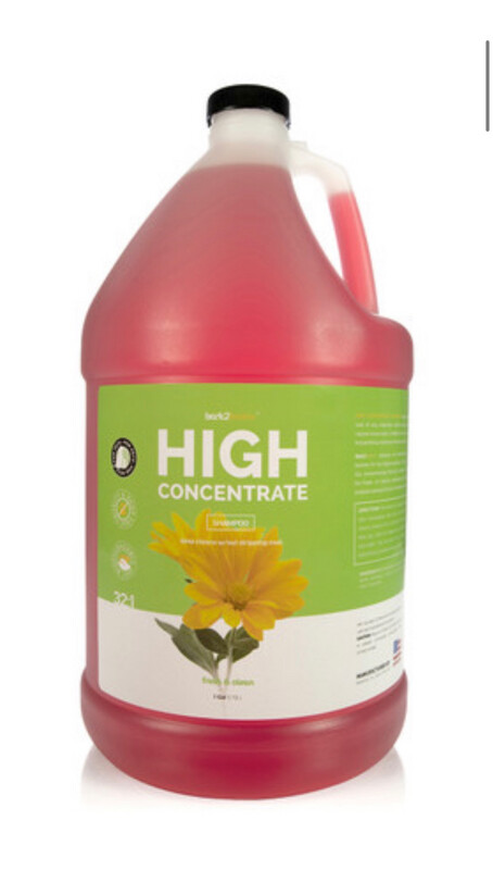 High Concentrate Shampoo Gallon