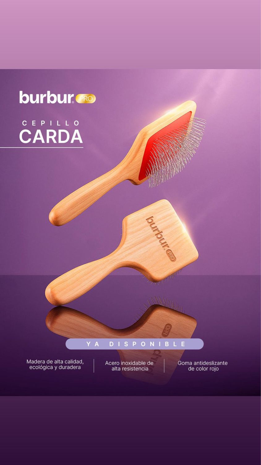 Burbur Profesional Slicker Brush Burbur Profesional Slicker Brush