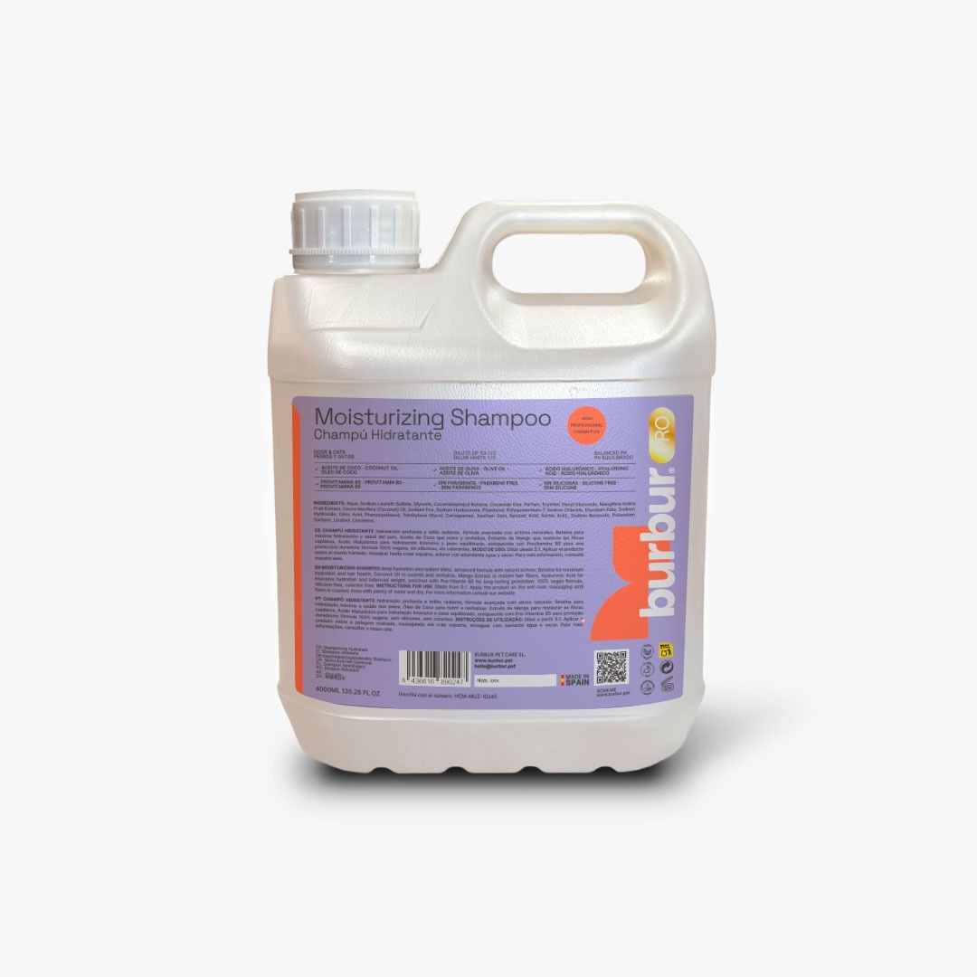 Burbur® PRO Moisturizing Shampoo (4.0 Liter) Burbur® PRO Moisturizing Shampoo (4.0 Liter)