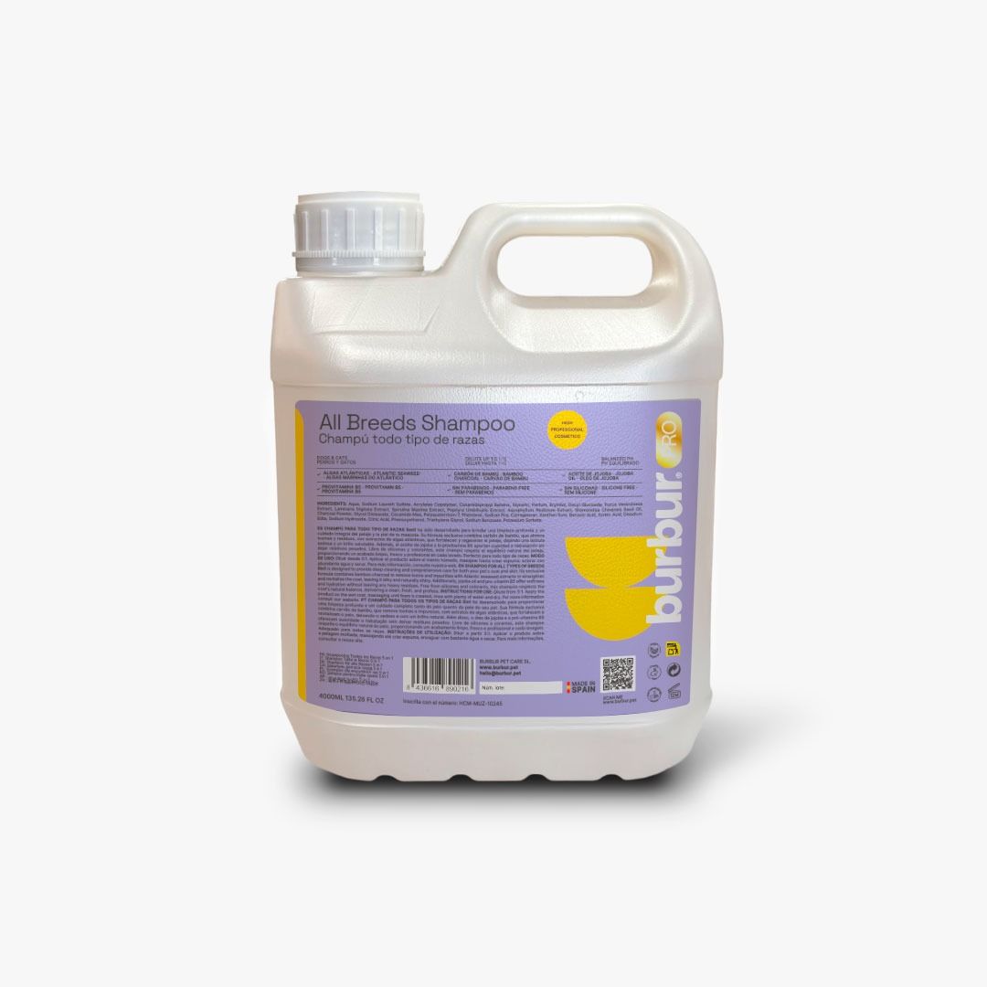 Burbur® PRO Shampoo All Breeds (4.0 liter) Burbur® PRO Shampoo All Breeds (4.0 liter)