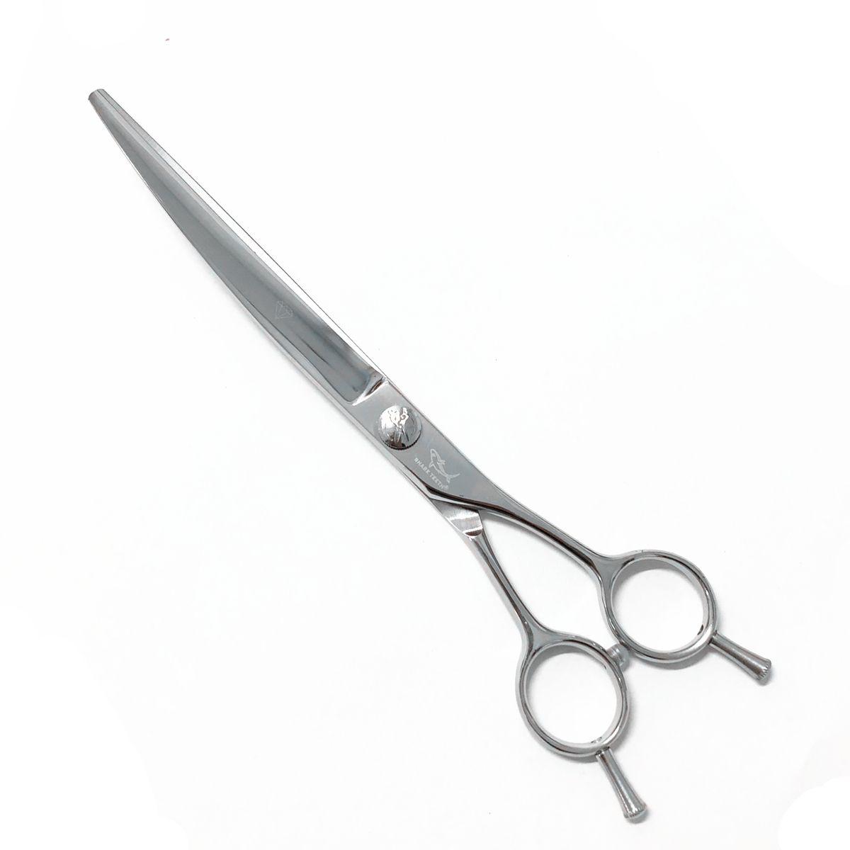 Shark Teeth Diamond 8.5" Curved Scissors Shark Teeth Diamond 8.5" Curved Scissors