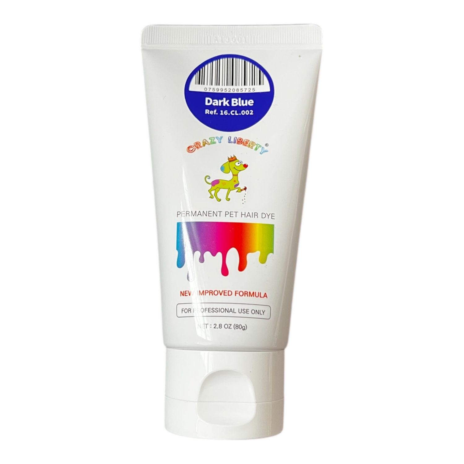 Color Hair Dye Dark Blue 2.8oz