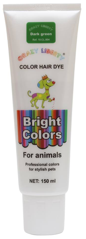 Color Hair Dye Dark Green
