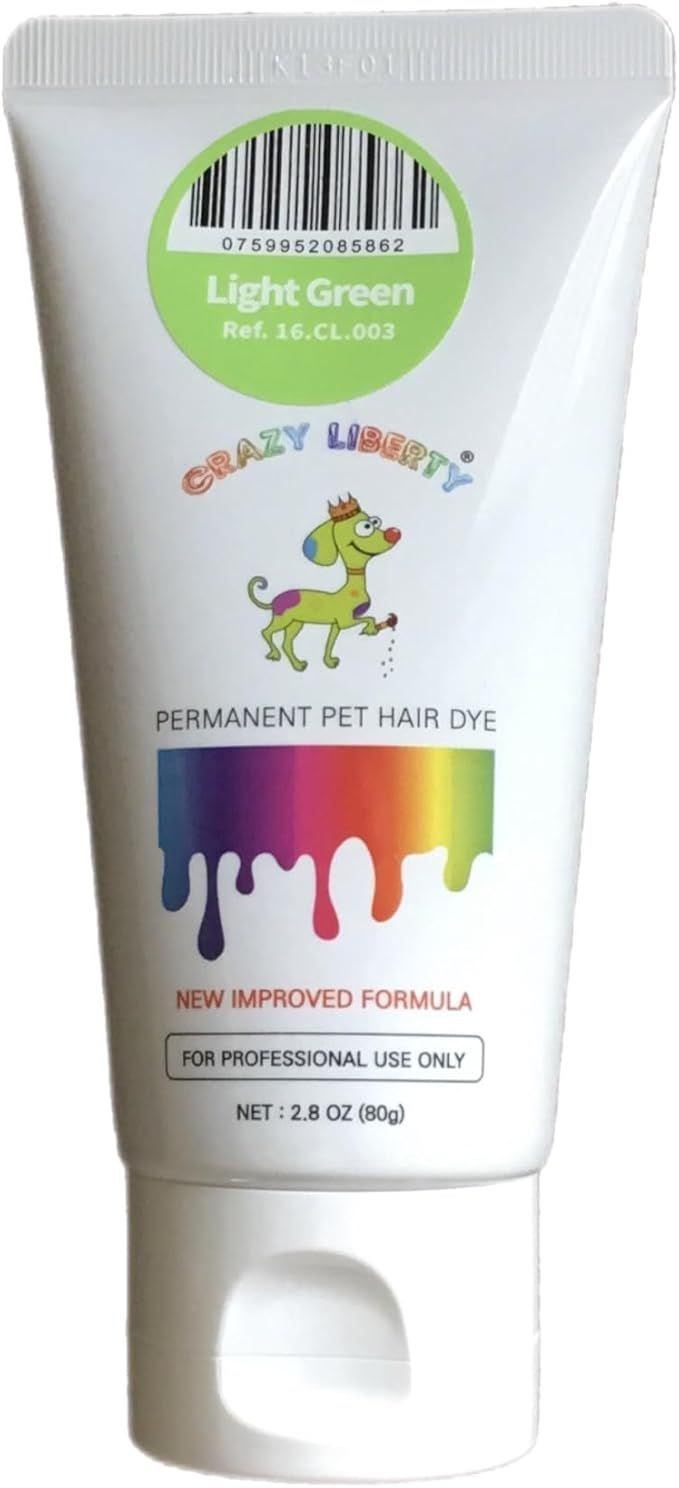 Color Hair Dye Light Green 2.8 oz