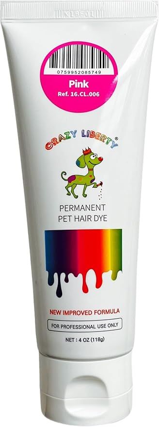 Color Hair Dye Pink 4oz