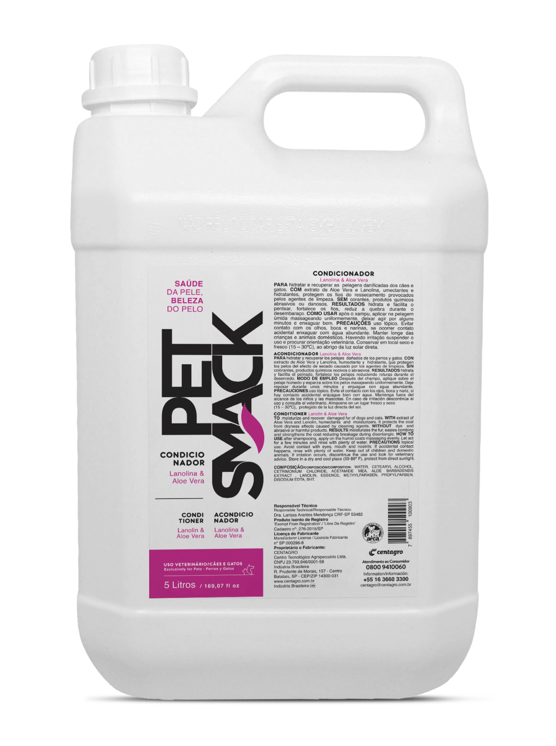 Acondicionador 5L PetSmack