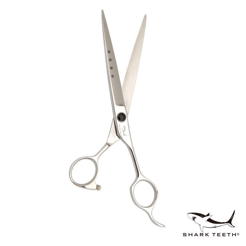 Shears Shark Teeth Straight 8.0" 4 Star
