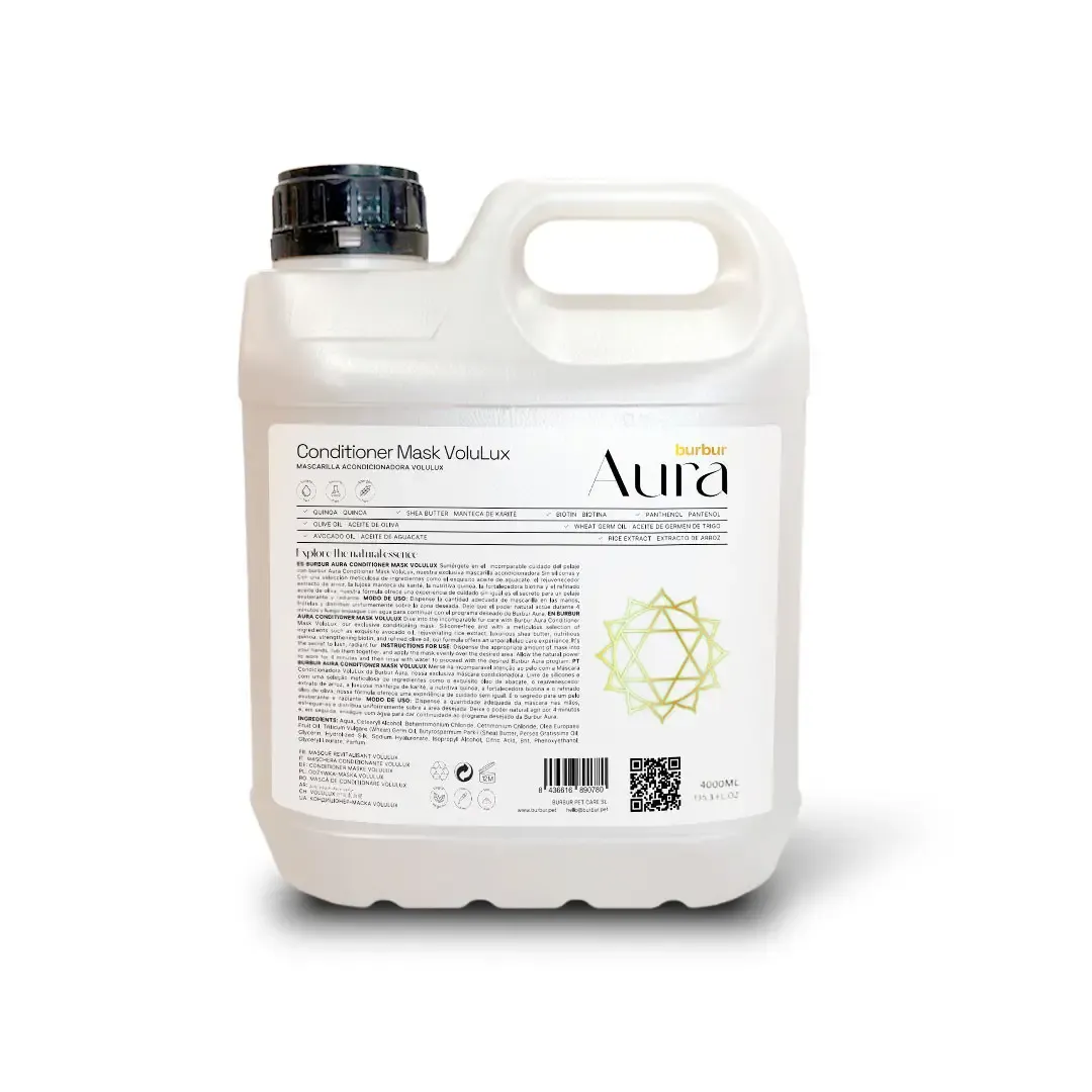 Burbur Aura Conditioner Mask VoluLux 4L Burbur Aura Conditioner Mask VoluLux 4L