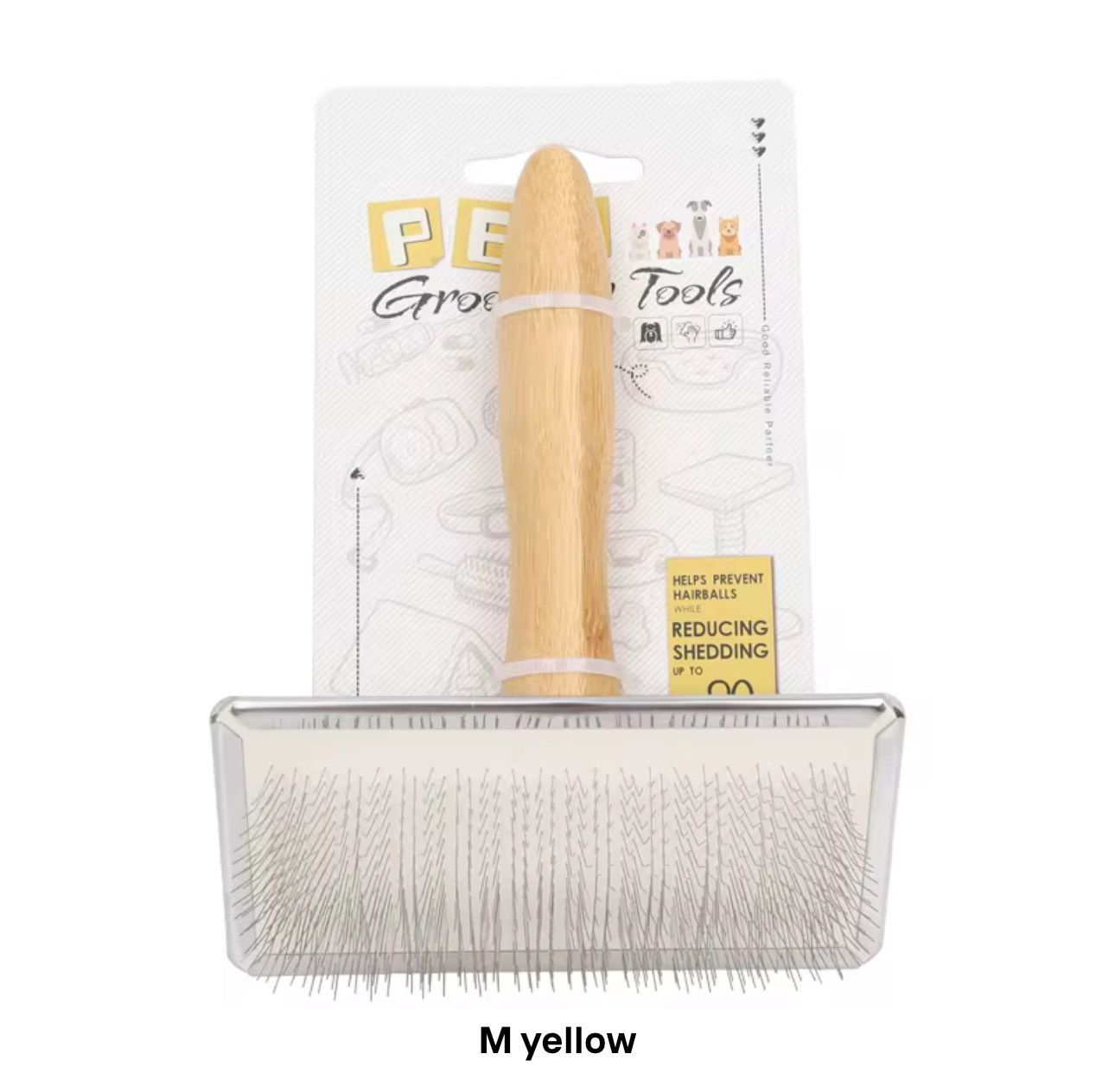 Burbur Basic Medium Slicker Brush Burbur Basic Medium Slicker Brush