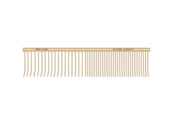 UTSUMI ECO Special #4 Comb Gold UTSUMI ECO Special #4 Comb Gold