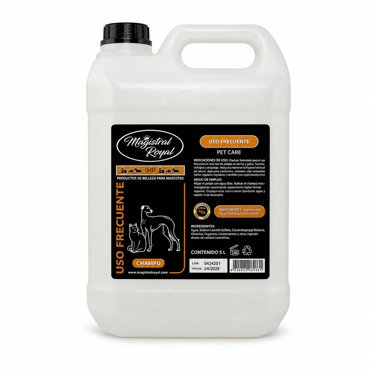 Magistral Royal Shampoo Uso Frecuente 5L Magistral Royal Shampoo Uso Frecuente 5L
