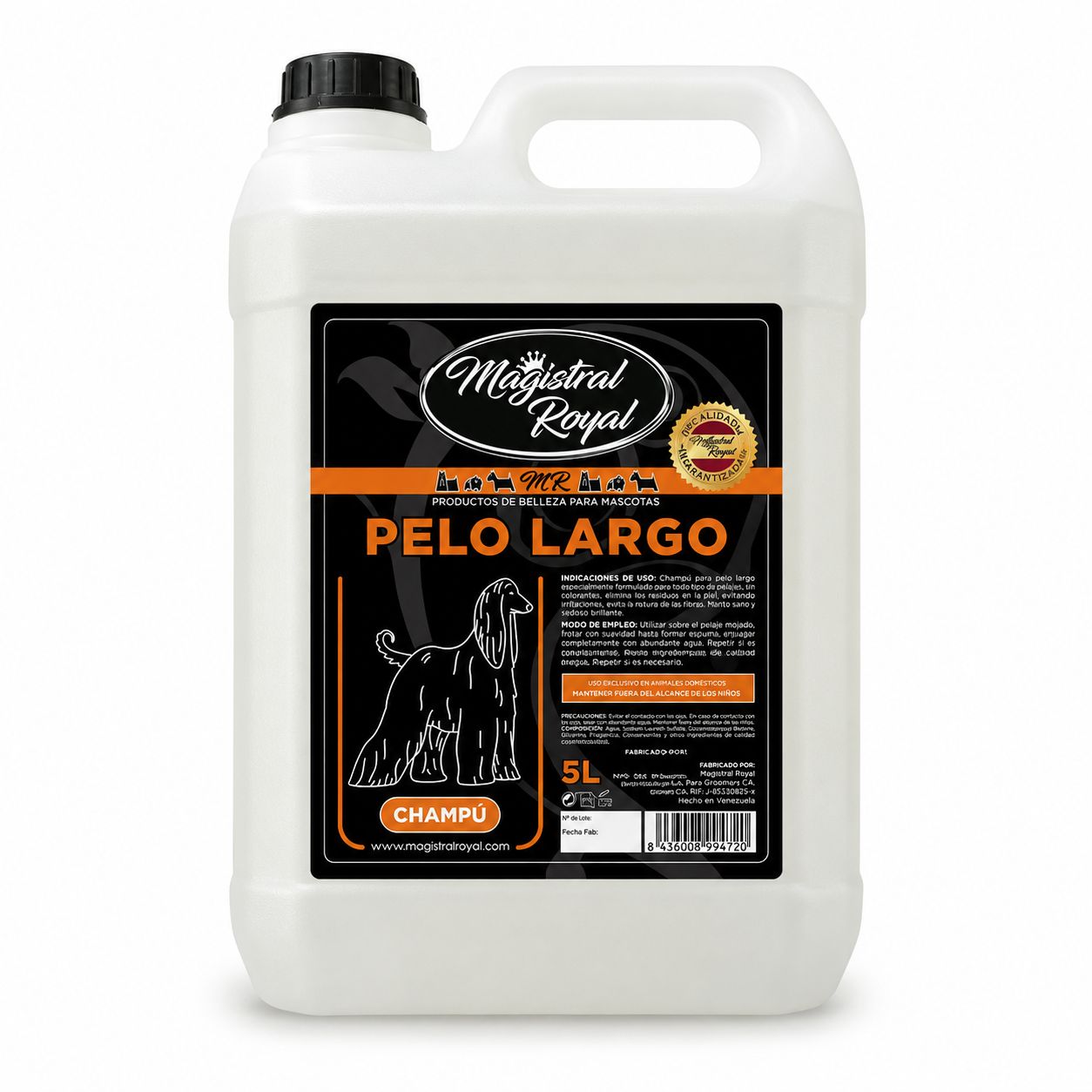 Magistral Royal Shampoo Pelo Largo 5L Magistral Royal Shampoo Pelo Largo 5L