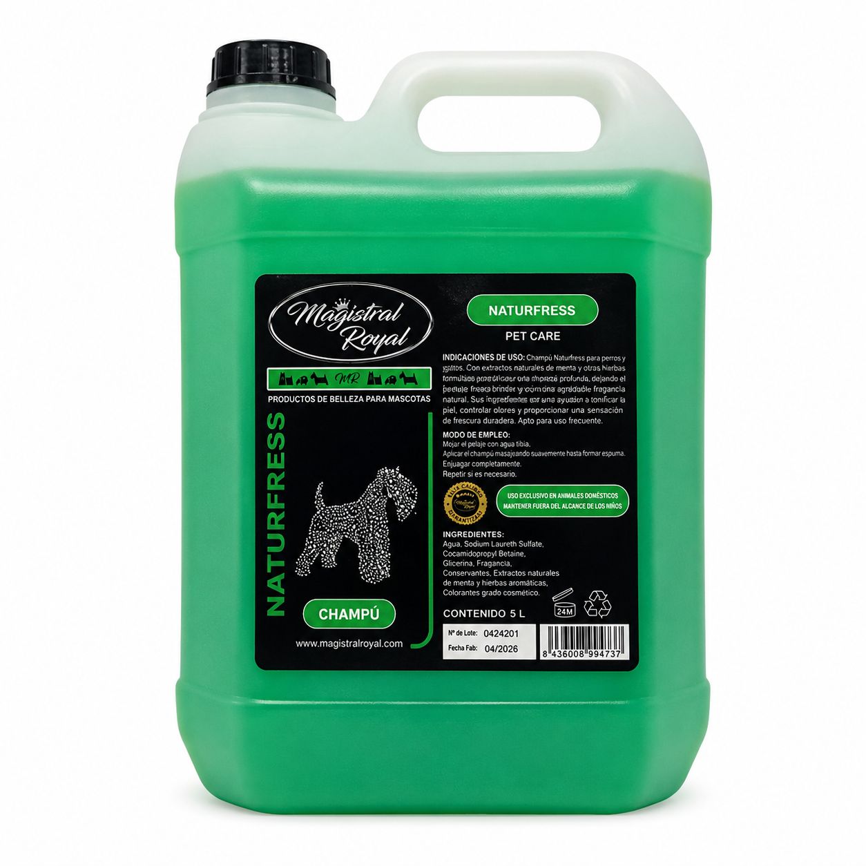 Magistral Royal Naturfresh Shampoo 5L Magistral Royal Naturfresh Shampoo 5L
