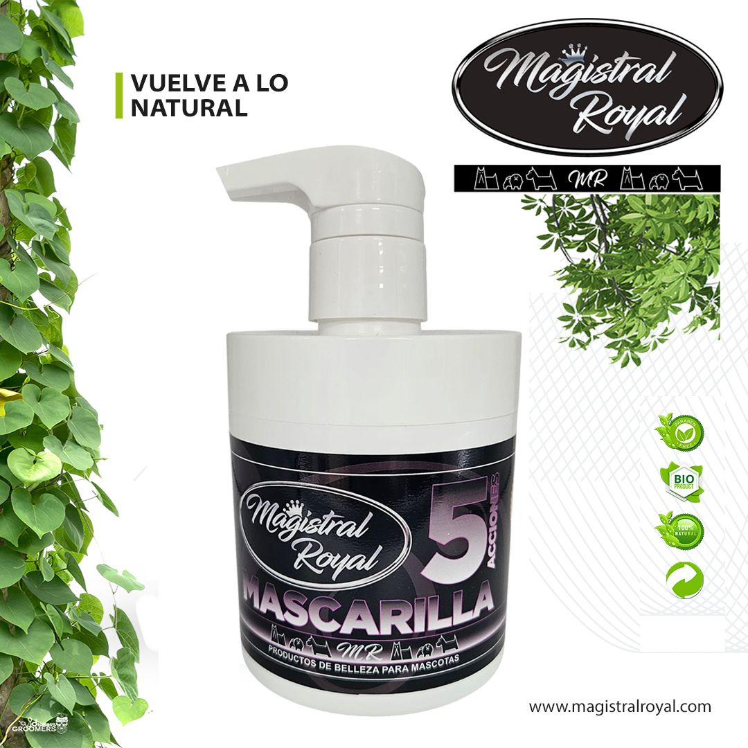 Mascarilla Reparadora 5 Acciones 500ML Mascarilla Reparadora 5 Acciones 500ML