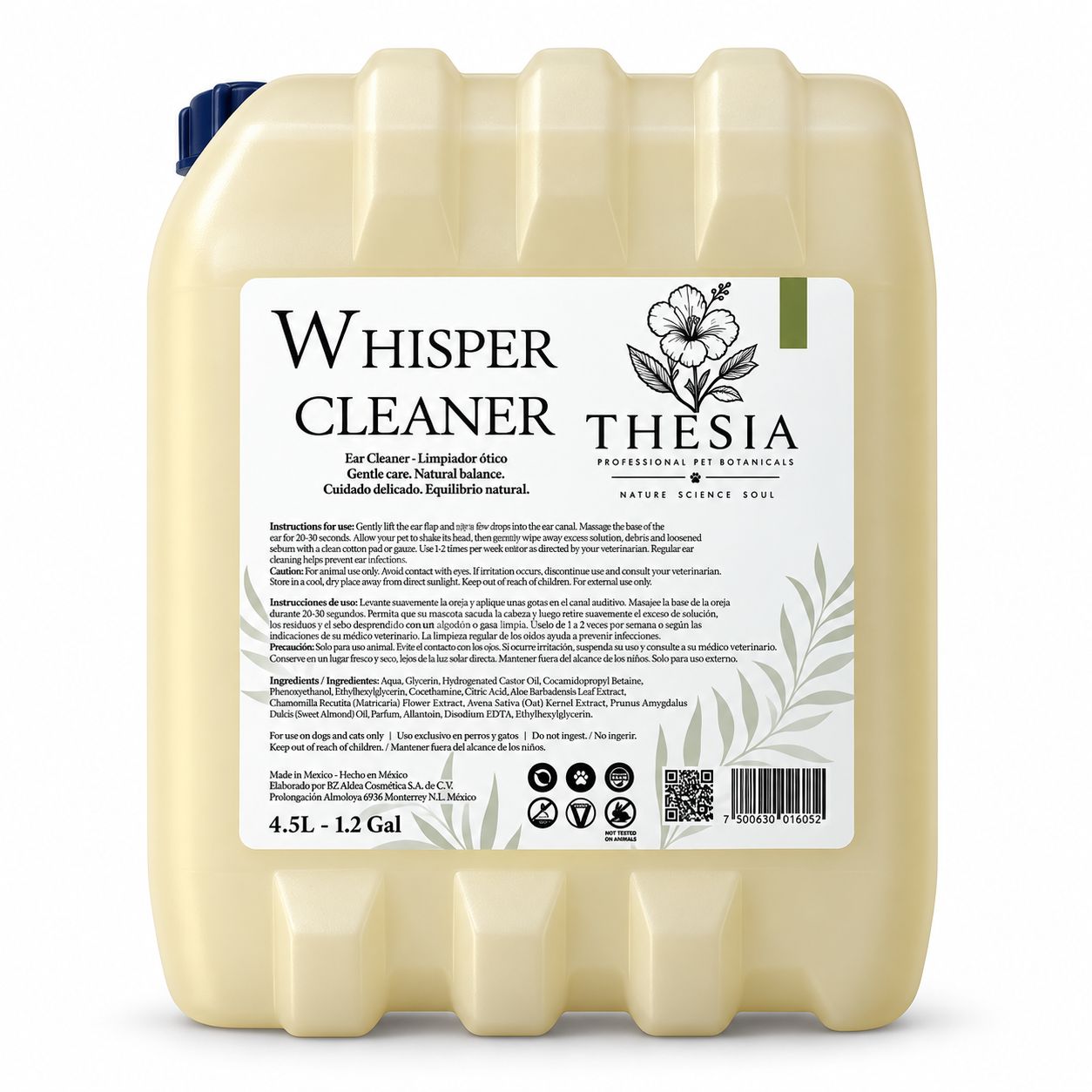 Whisper Ear Cleaner 4.5L Whisper Ear Cleaner 4.5L